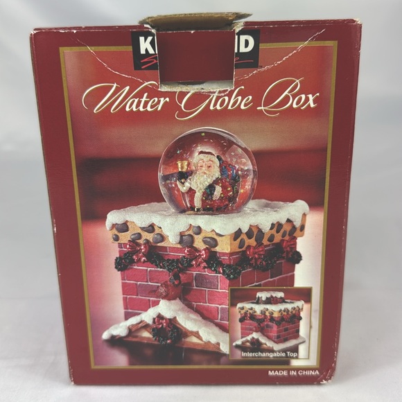 Kirkland Signature Other - Vintage Kirkland Christmas Water Globe Box - Santa Clause
